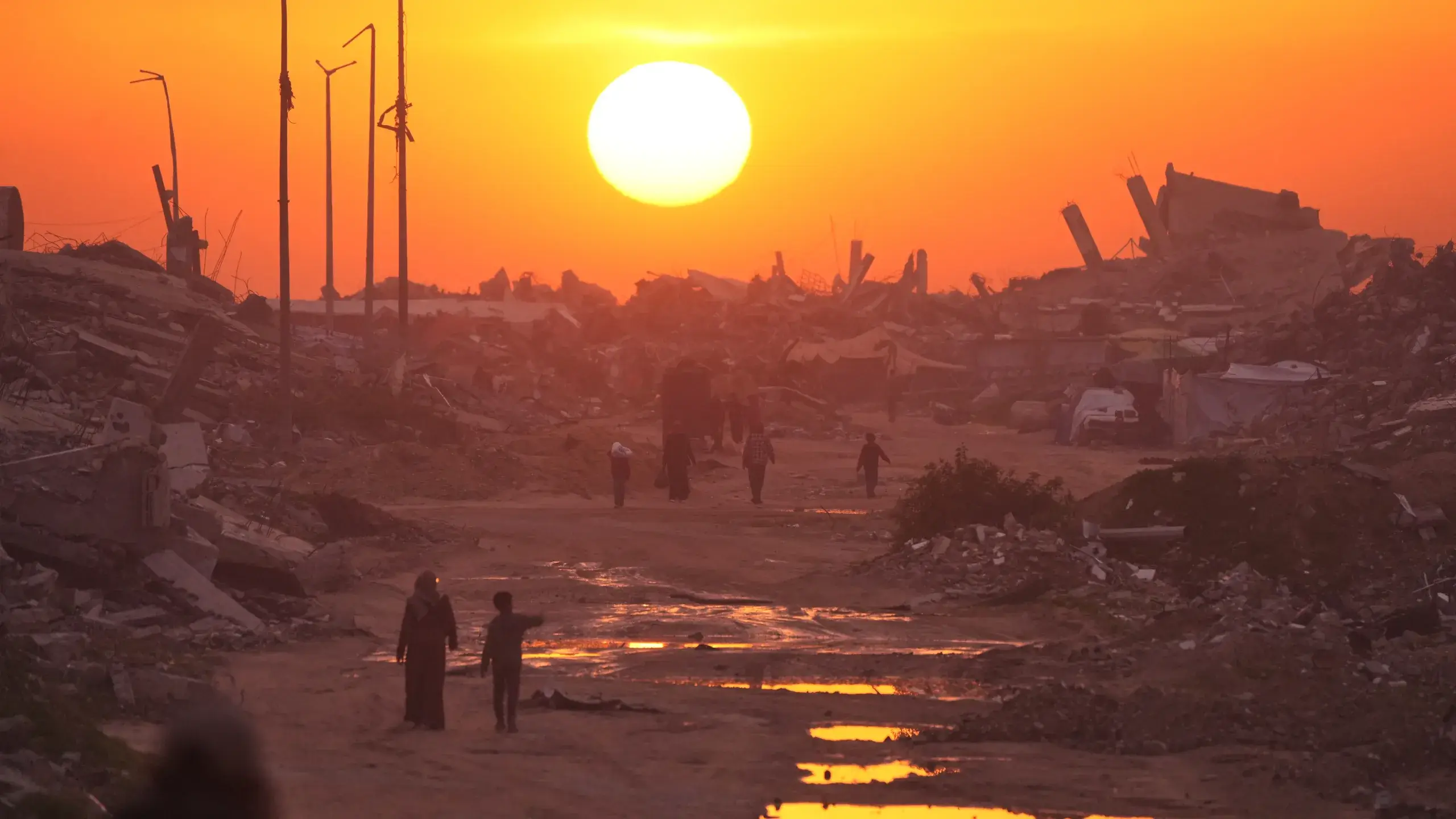 gaza-sunset